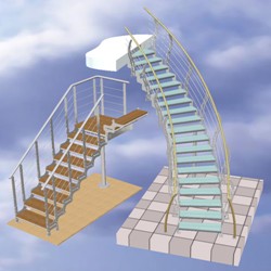 Данная ссылка открывает страницу просмотра вариантов лестниц